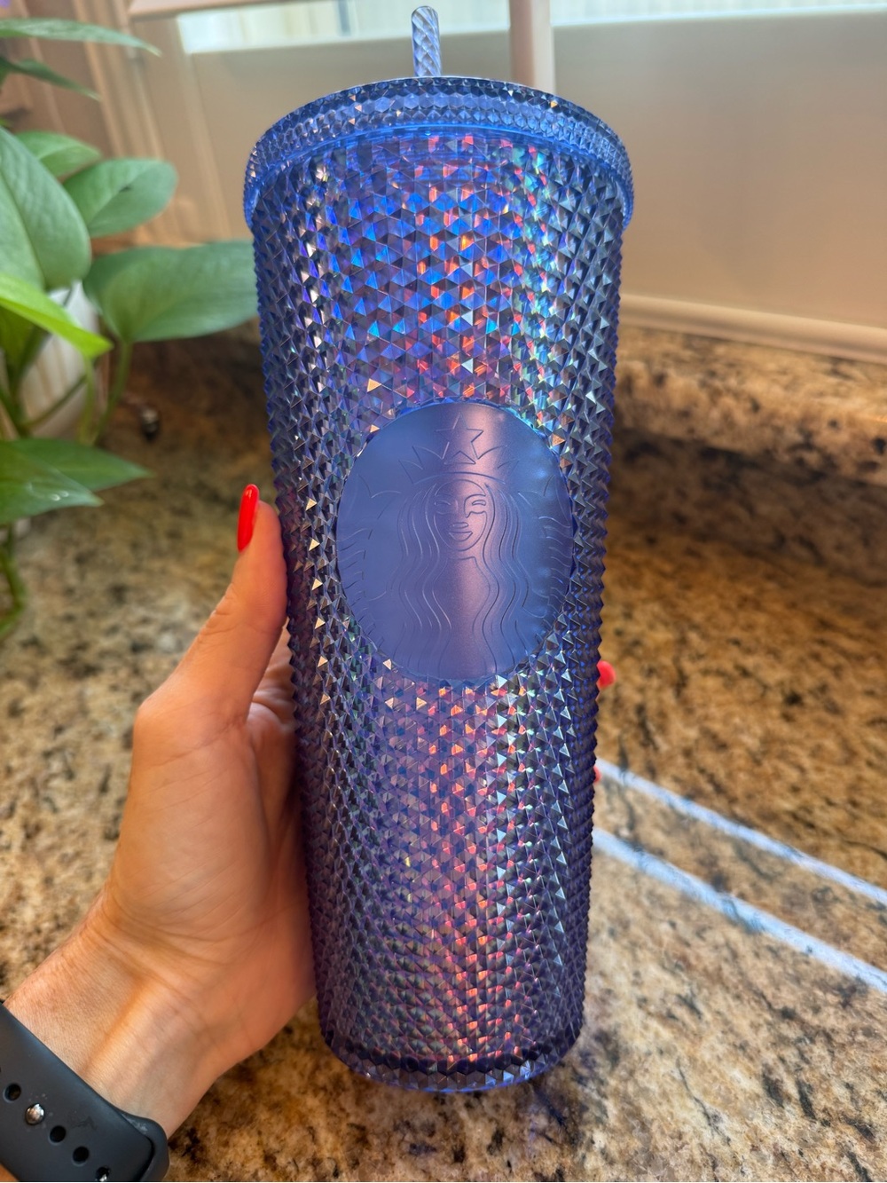 NWT Starbucks x Disney World 50th Anniversary Studded Cold Cup Tumbler | 24 oz